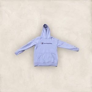 Champion girls purple XL hoodie